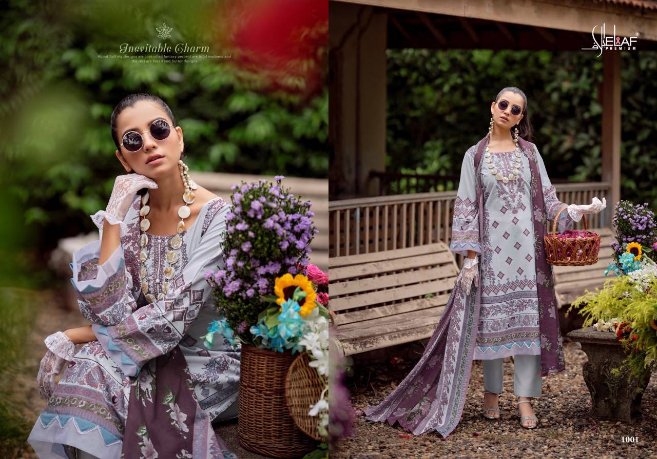 ASRAJOFA VOL 3 BY ELAF 1001 To 1008 Series Beautiful Festive Suits Stylish Fancy Colorful Ethnic Wear Soft Cotton Print Dresses At Wholesale Price